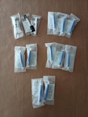 13 individually wrapped disposable razors
